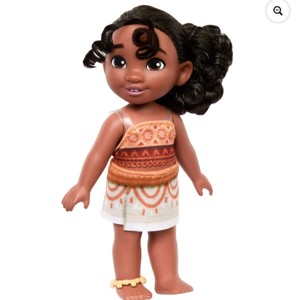 Disney Moana Toddler Doll in Orange and White Dress